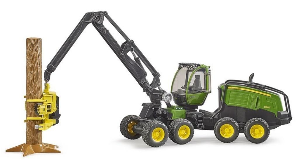 Bruder John Deere 1270G - Imponujący harwester do zabawy
