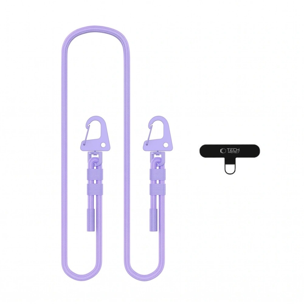 C5SD Rope Crossbody Strap Lavender – Stylowy i funkcjonalny dodatek do smartfona