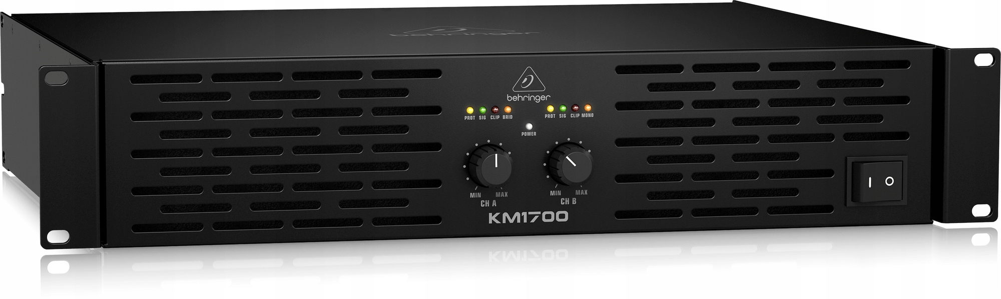 Wymiary i waga wzmacniacza Behringer KM1700