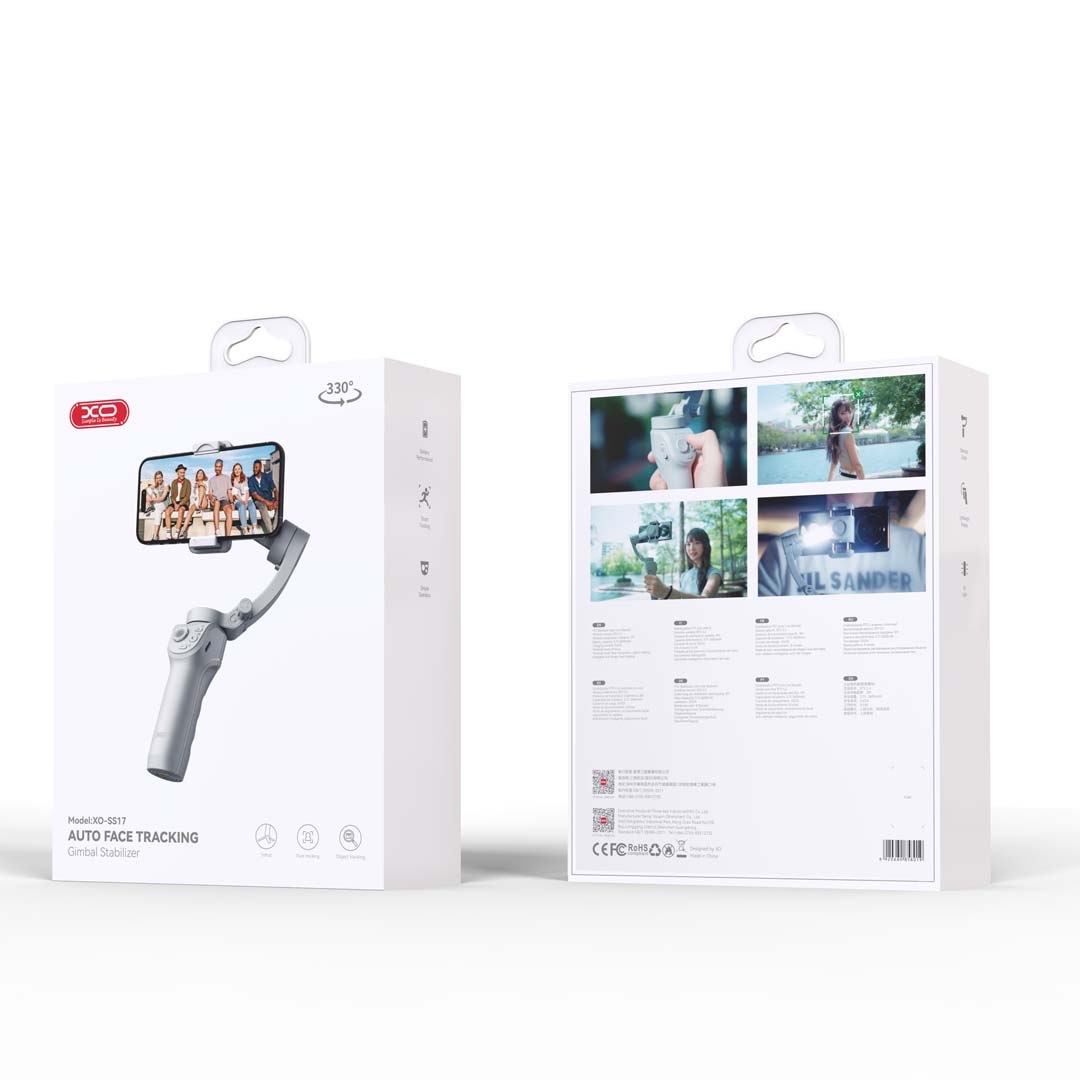 Gimbal selfie stick Bluetooth tripod XO SS17 – Twój idealny towarzysz do zdjęć