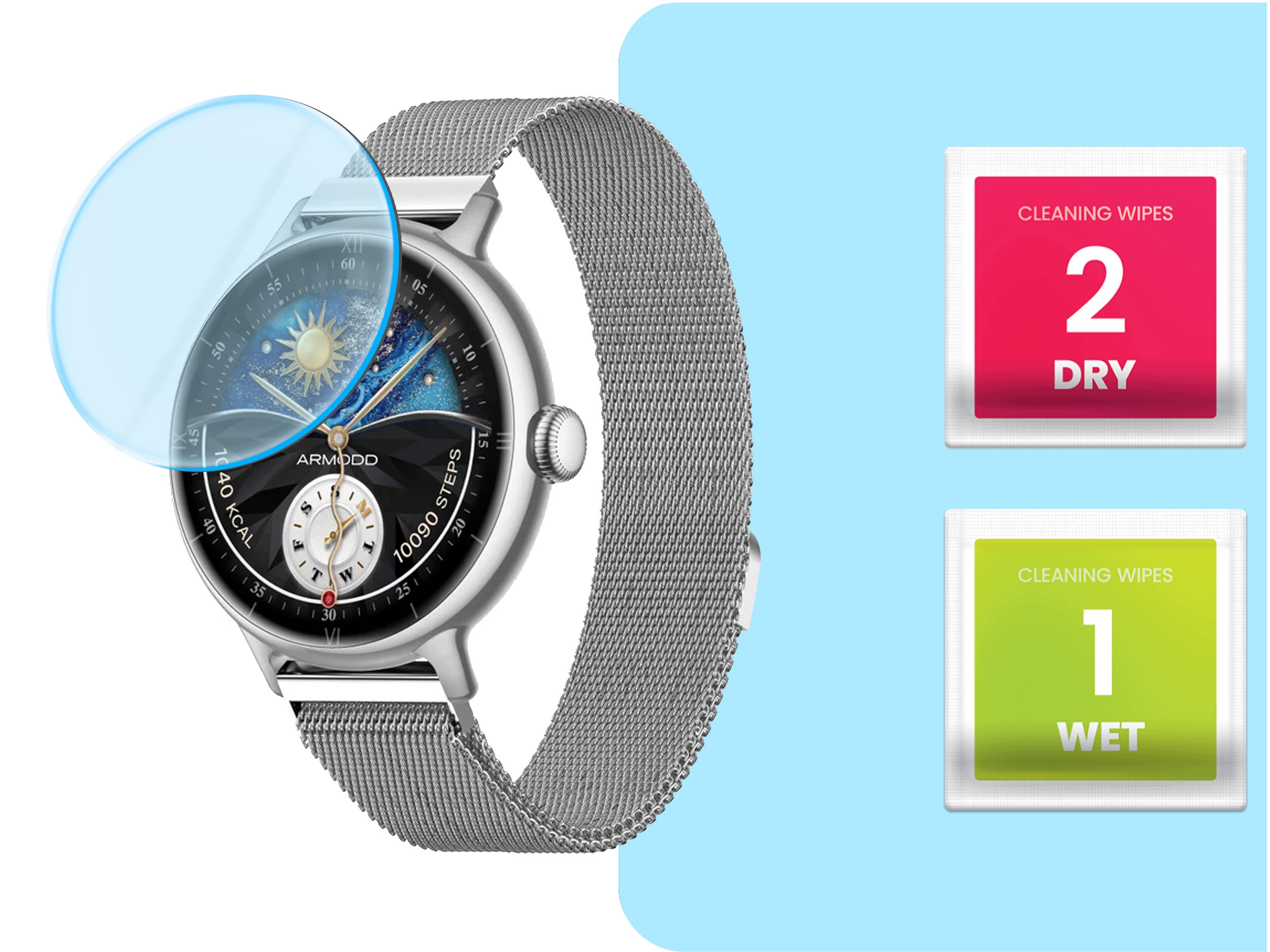 Uniwersalne dopasowanie – Idealne dla smartwatchy o średnicy 36 mm