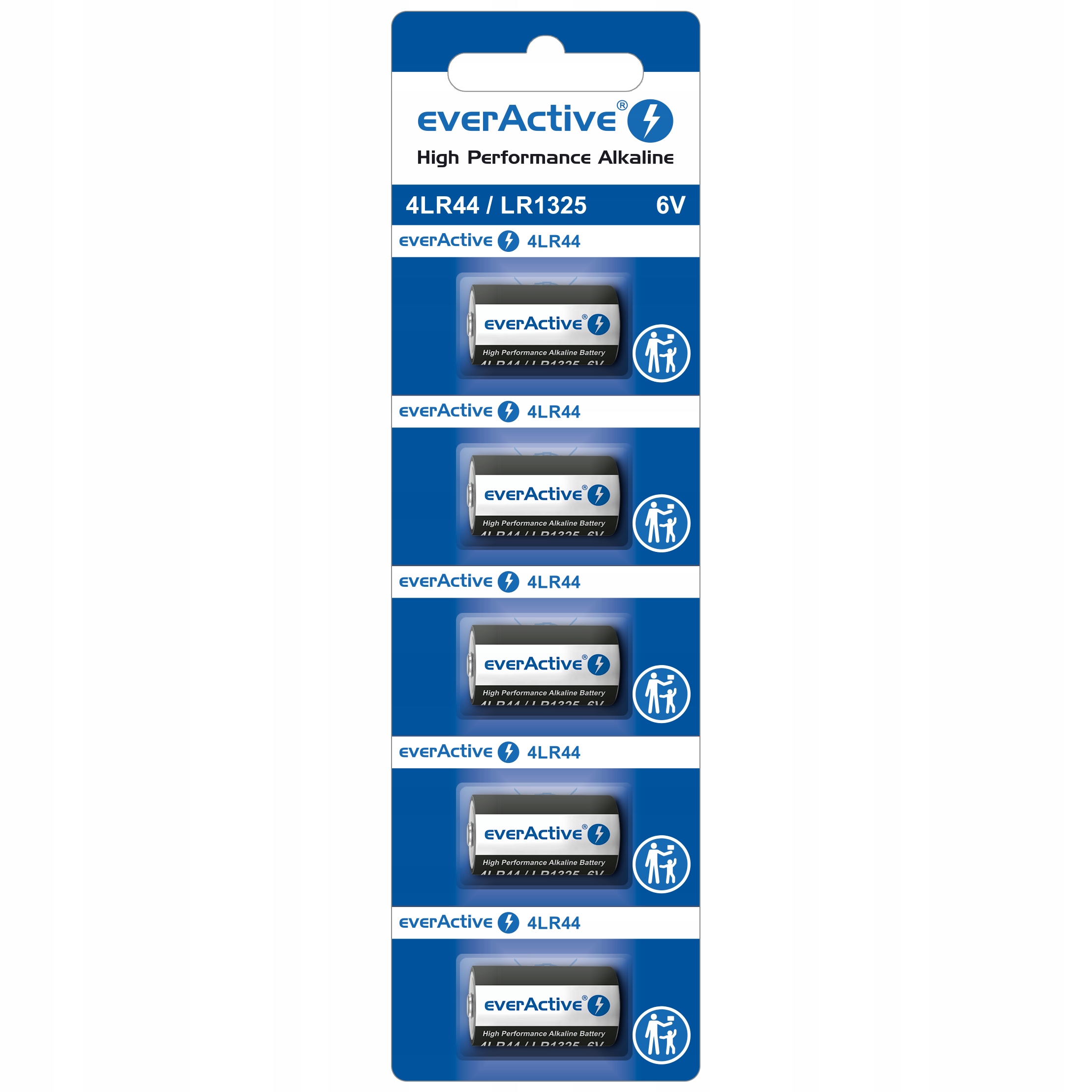Bateria alkaliczna everActive 4LR44 / LR1325 / 544A – Niezawodne zasilanie dla Twoich urządzeń
