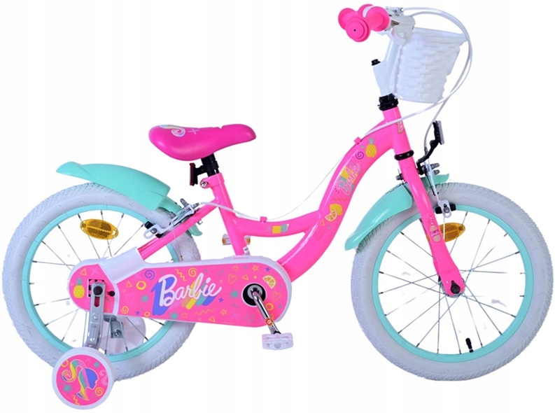 Rower 16' Barbie 31655-SAFW – Idealny dla małych miłośniczek przygód