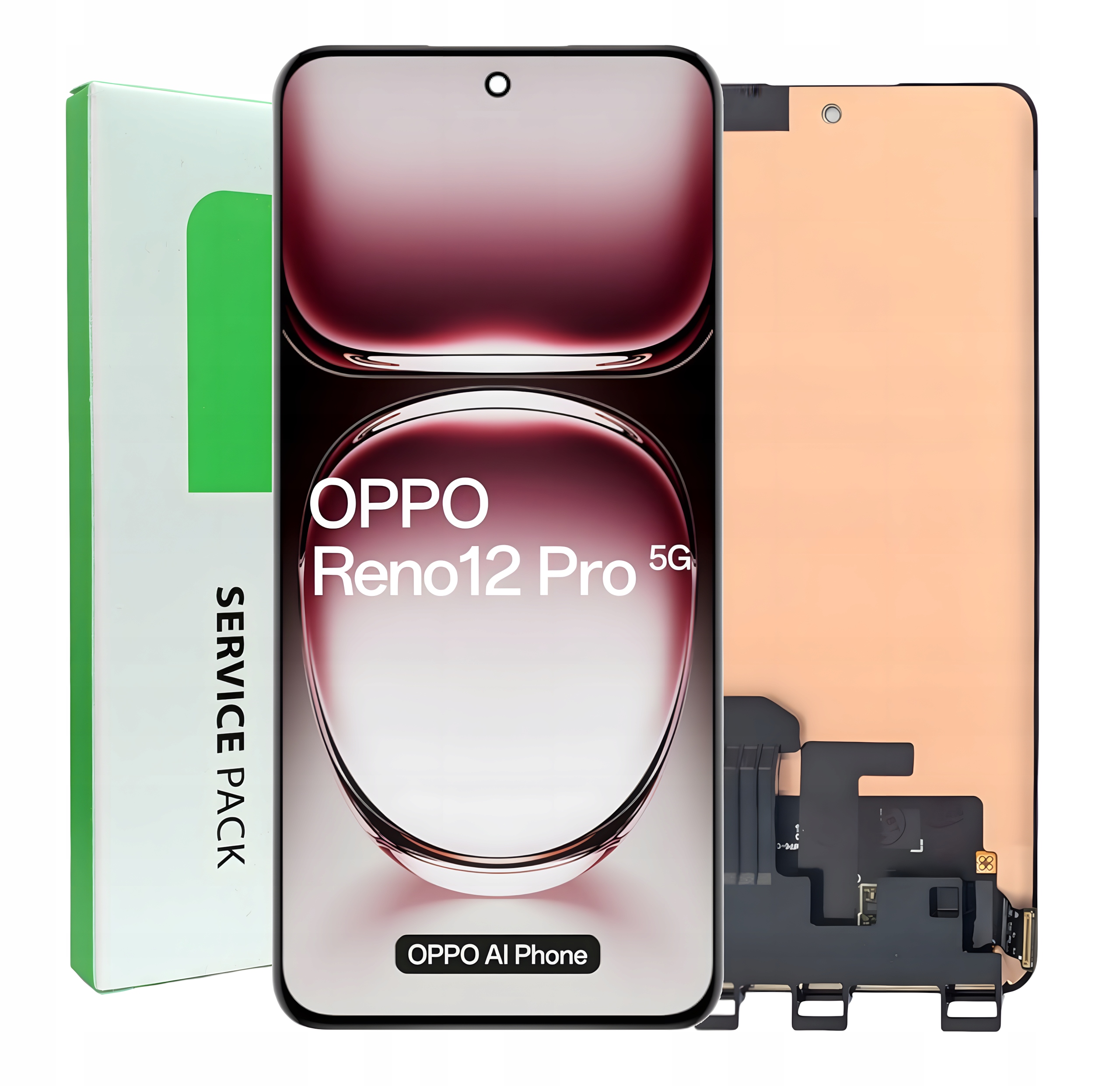 Oryginalny Wyświetlacz Ekran LCD do Oppo Reno12 Pro (CPH2629) – Idealne rozwiązanie dla Twojego smartfona