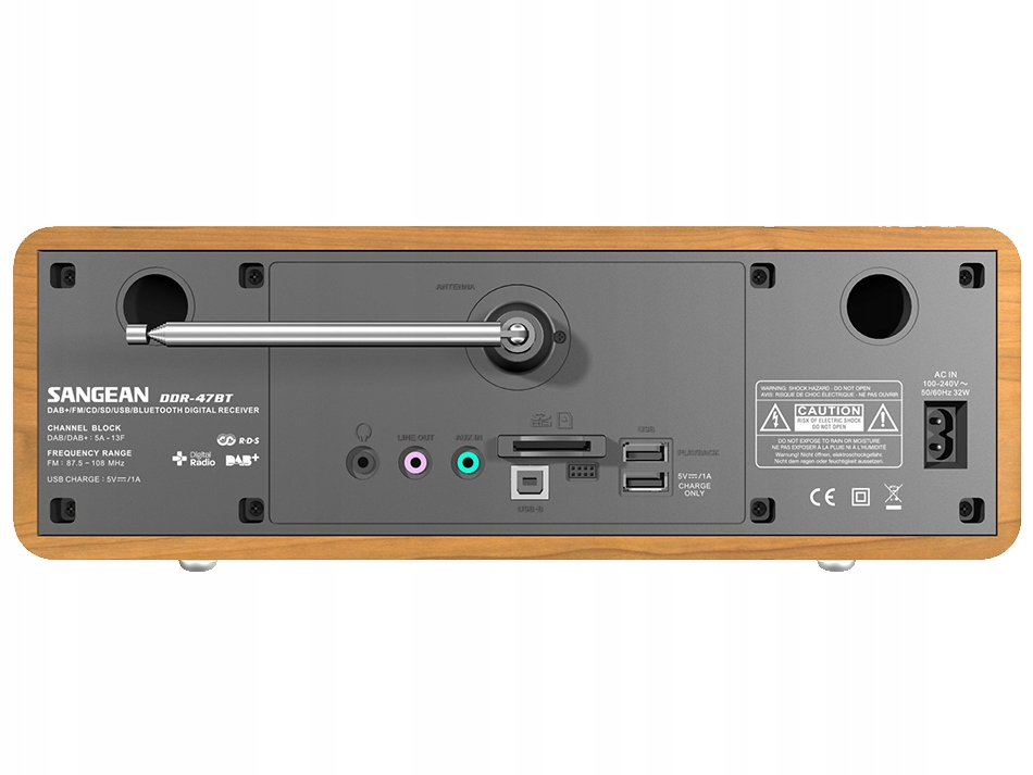 Wszechstronność źródeł dźwięku – CD, DAB+, Bluetooth i więcej