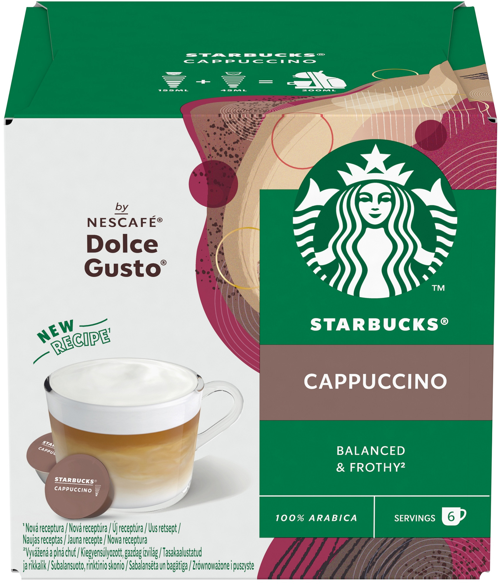 Kapsułki do kawy Nescafe Dolce Gusto Starbucks Cappuccino – Wyjątkowy smak w Twoim domu