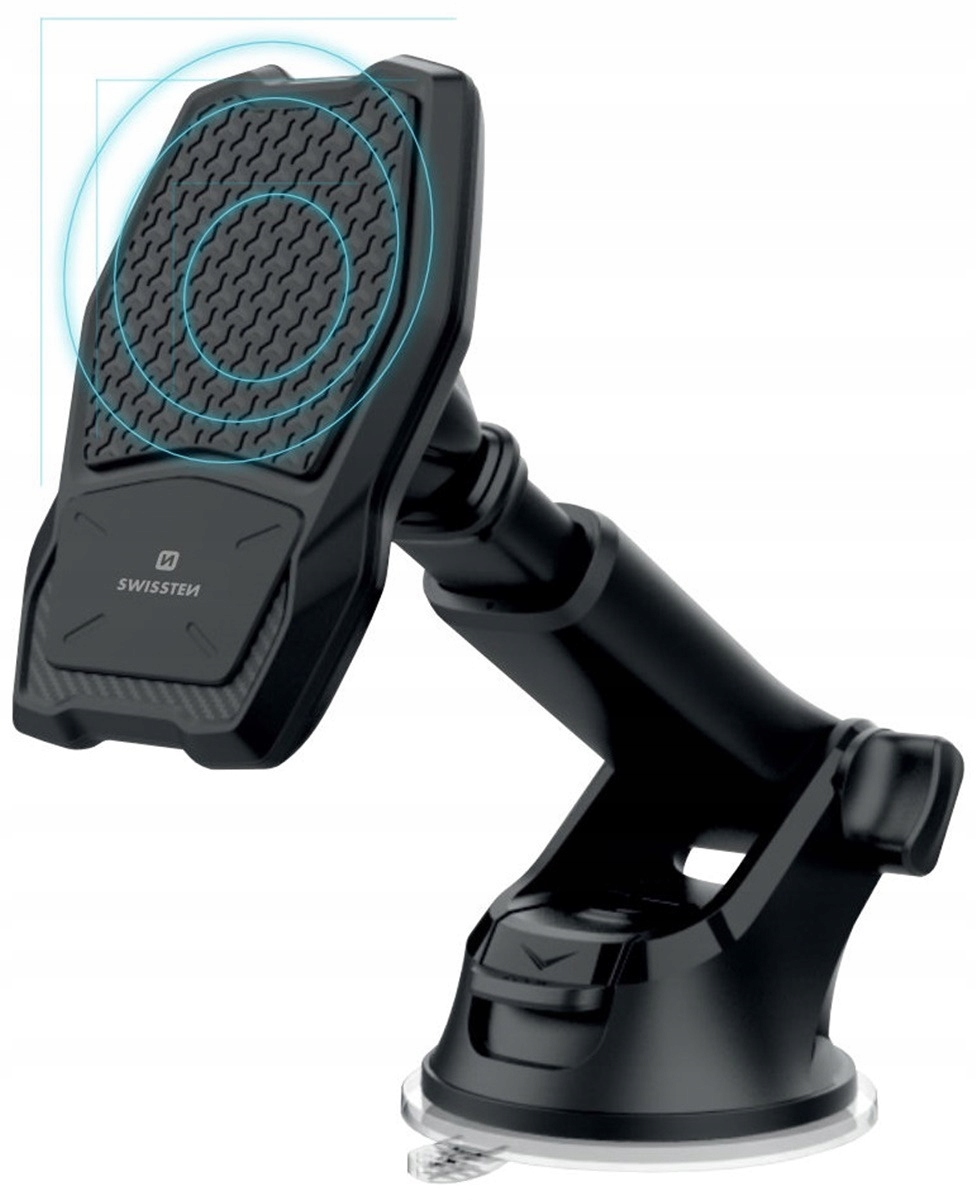 Uchwyt samochodowy Swissten WM1-HK2 z ładowaniem bezprzewodowym – idealne rozwiązanie dla kierowców