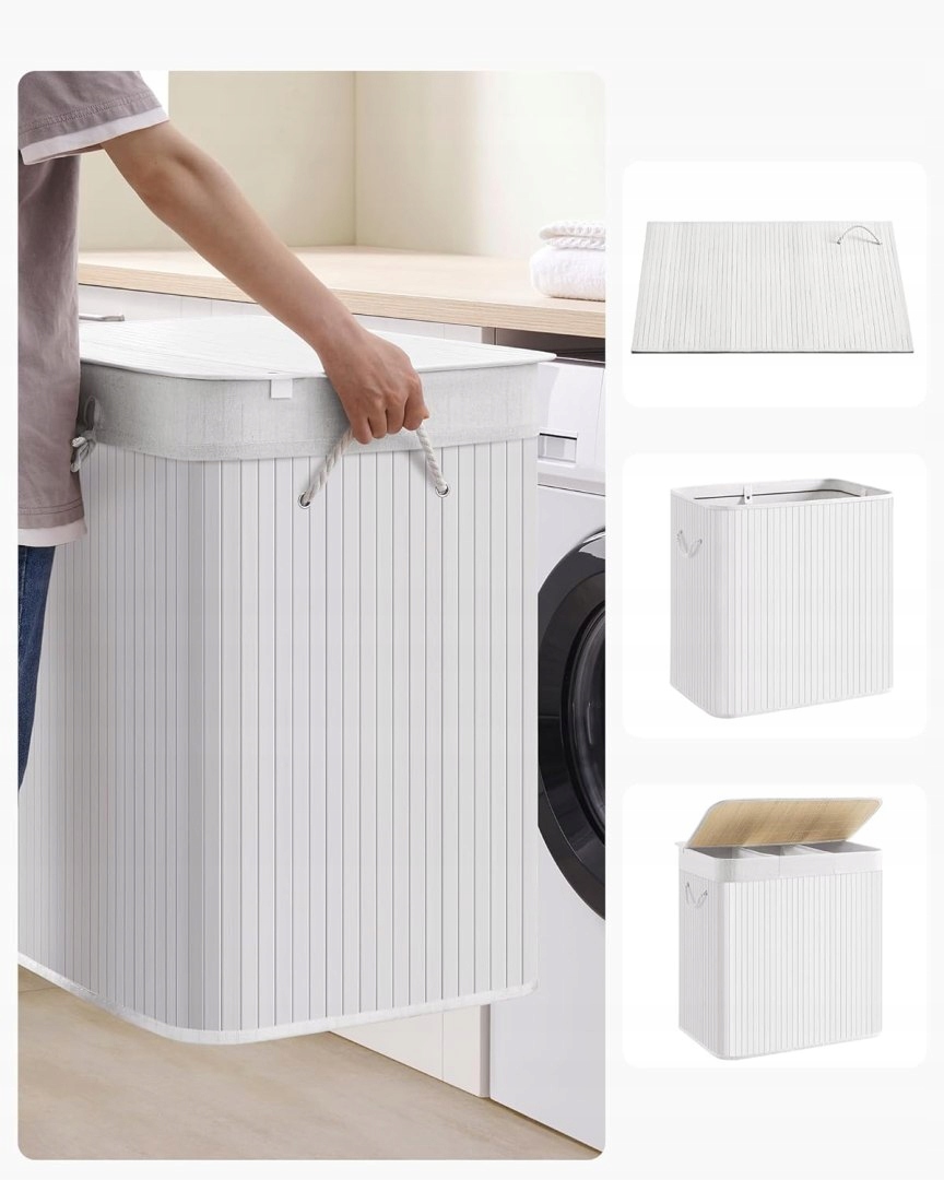 Trzykomorowa konstrukcja – łatwa segregacja prania