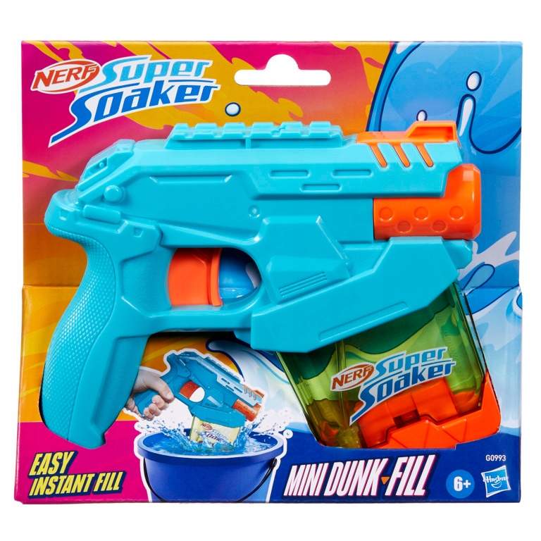 NERF Super Soaker Dunk Fill Mini 100 ml – Wodna zabawa dla każdego