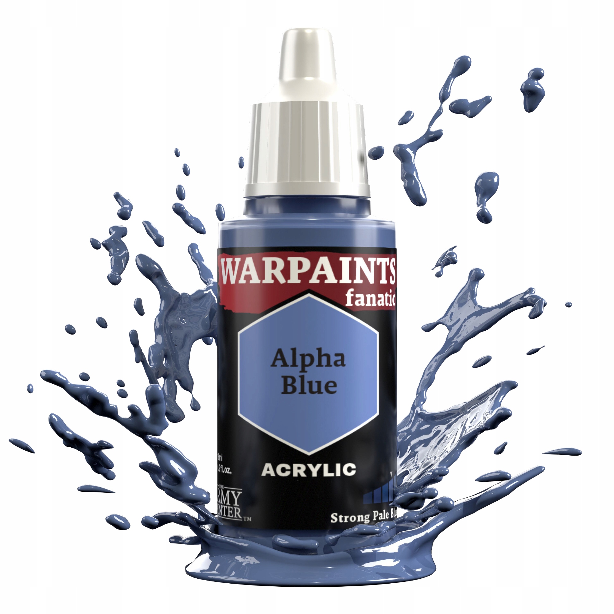 Army Painter: Warpaints - Fanatic - Alpha Blue – Farba akrylowa do modeli