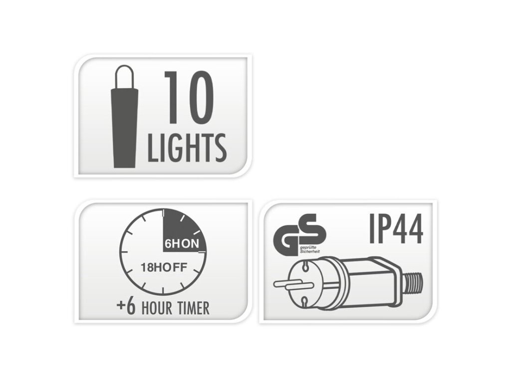 Wbudowany timer – Wygodne ustawienie czasu świecenia
