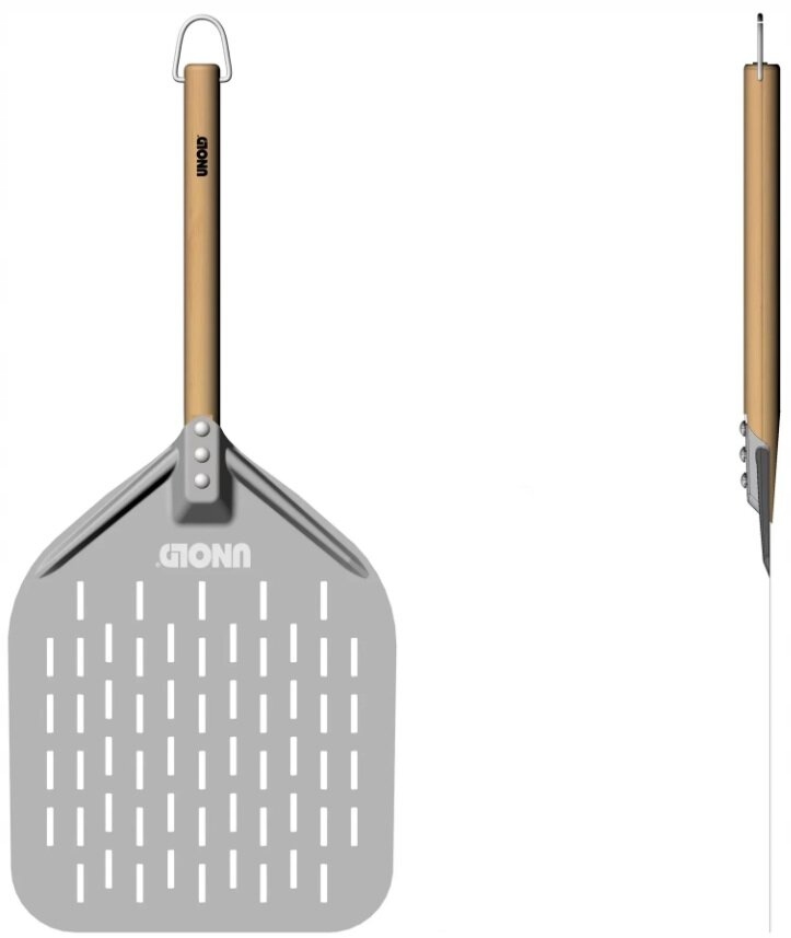 Wykonanie z drewna bukowego i aluminium