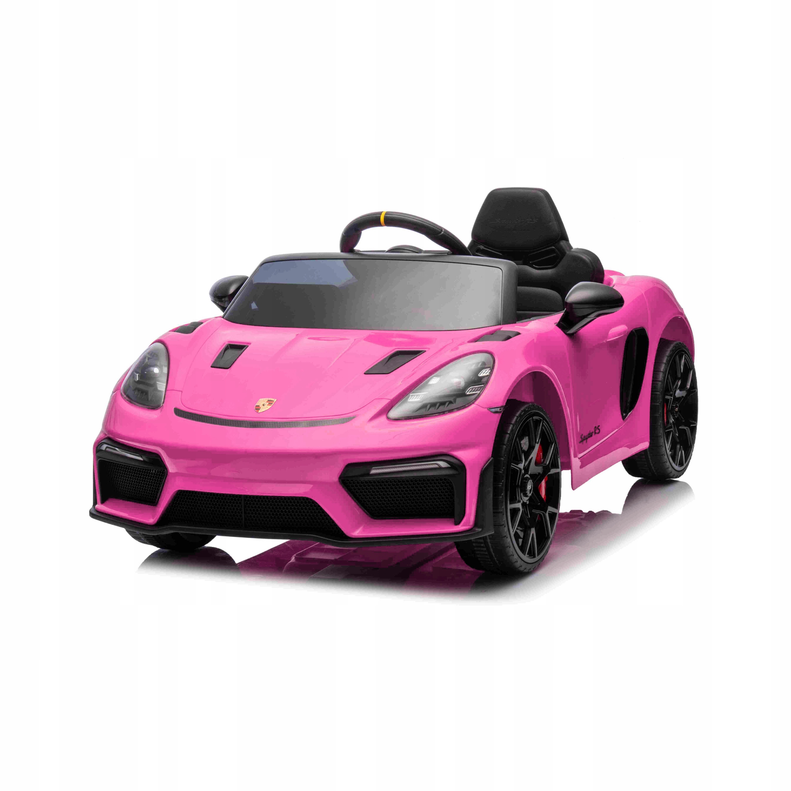 Pojazd Porsche Spyder RS 718 Różowy MP4 – Idealny dla małych kierowców