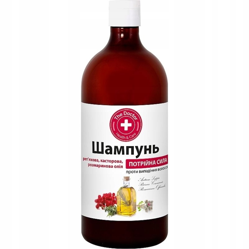 Szampon do włosów Potrójna moc 1000ml – Skuteczna ochrona przed wypadaniem