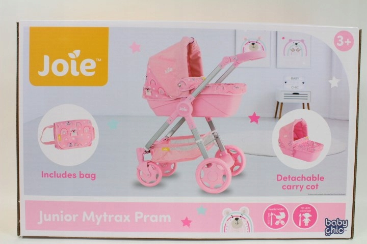 JOIE Wózek Głęboki Junior Mytrax + Torba – Idealny towarzysz zabaw dla Twojego dziecka