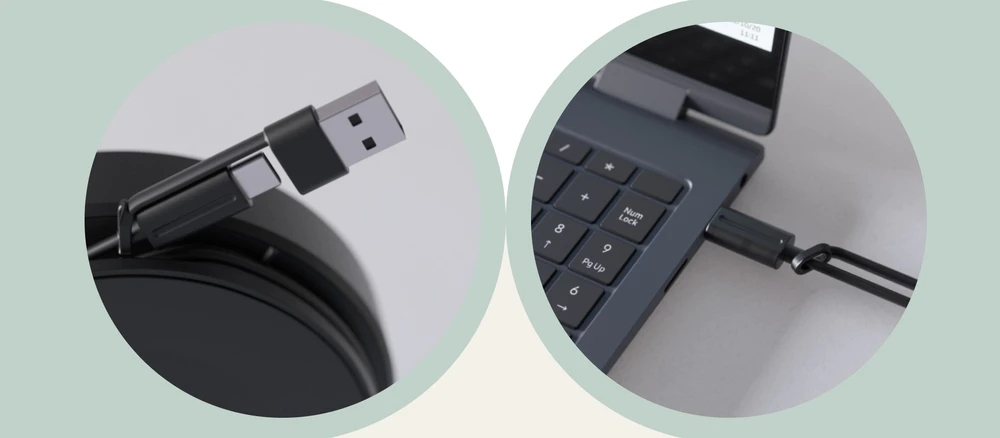 Wszechstronność złącz – USB-A i USB-C w jednym zestawie