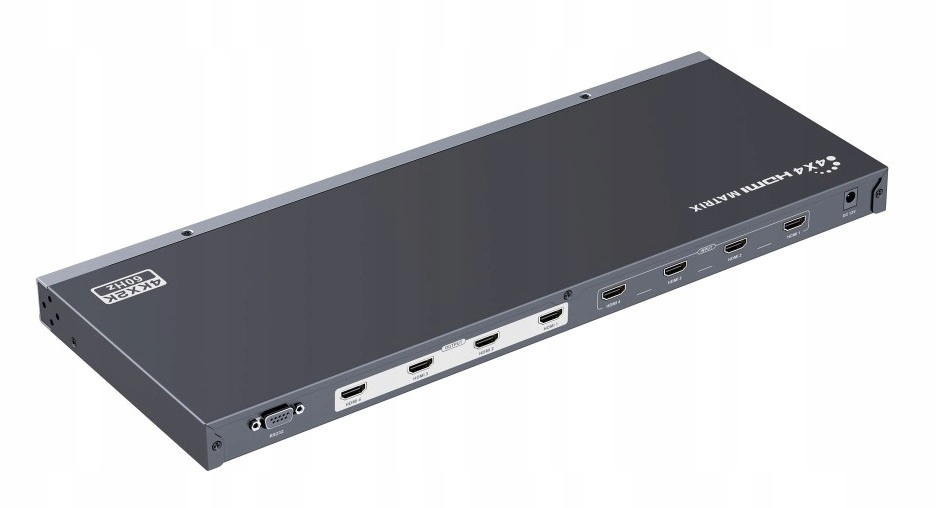 Przełącznik HDMI 2.0 matrycowy 4x4 4K60Hz – Profesjonalne rozwiązanie do zarządzania sygnałem HDMI