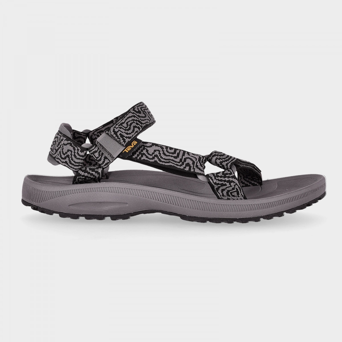 Sandały turystyczne męskie Teva Winsted - layered rock black/grey (US 13, 47) – idealne na każdą przygodę