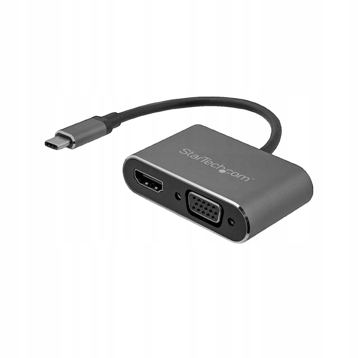 Adapter USB-C do VGA i HDMI (CDP2HDVGA) – Wszechstronność w Twoim zasięgu