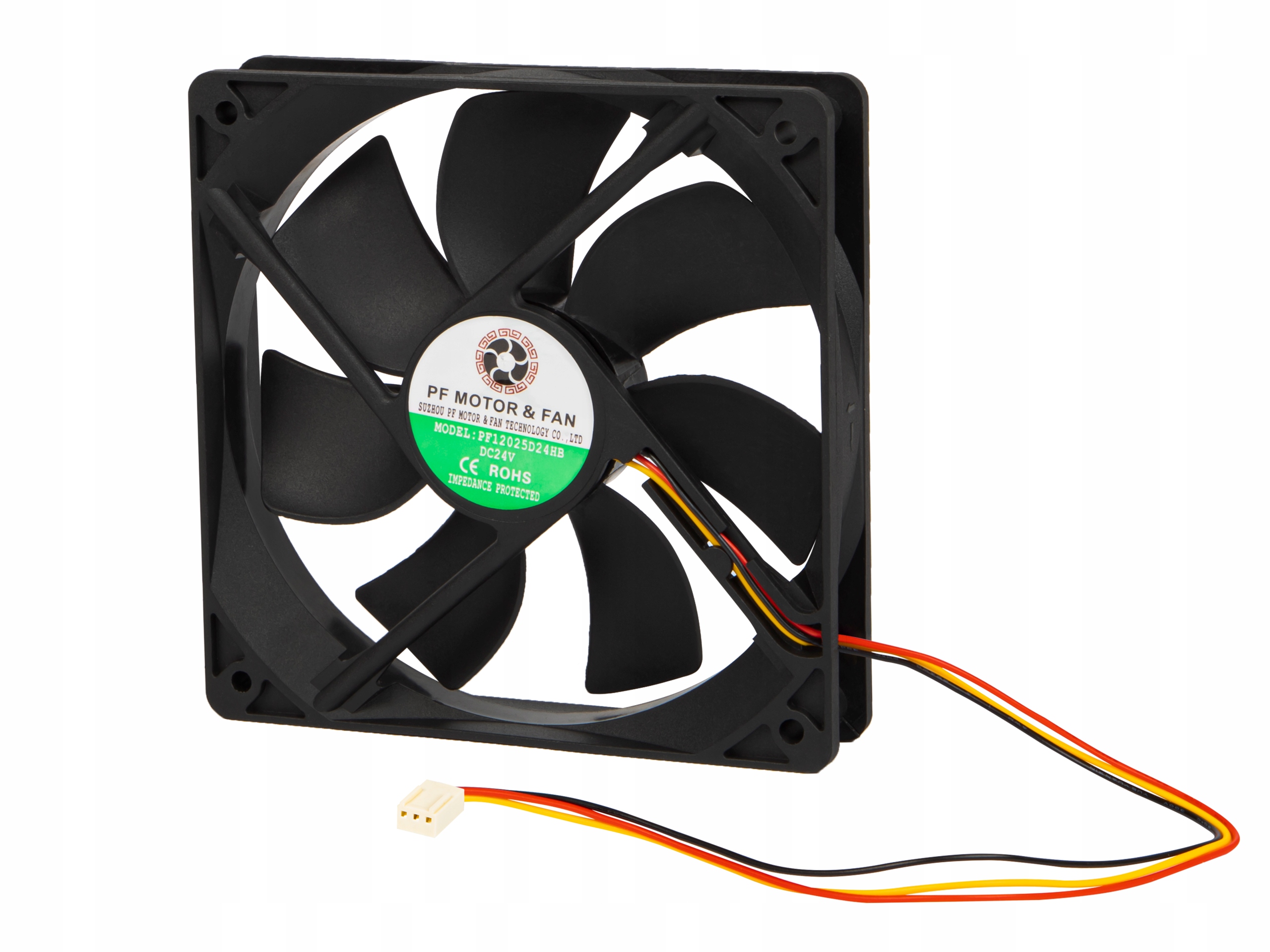 Wentylator 120x25mm 24V kulkowy – Wydajność i niezawodność w jednym