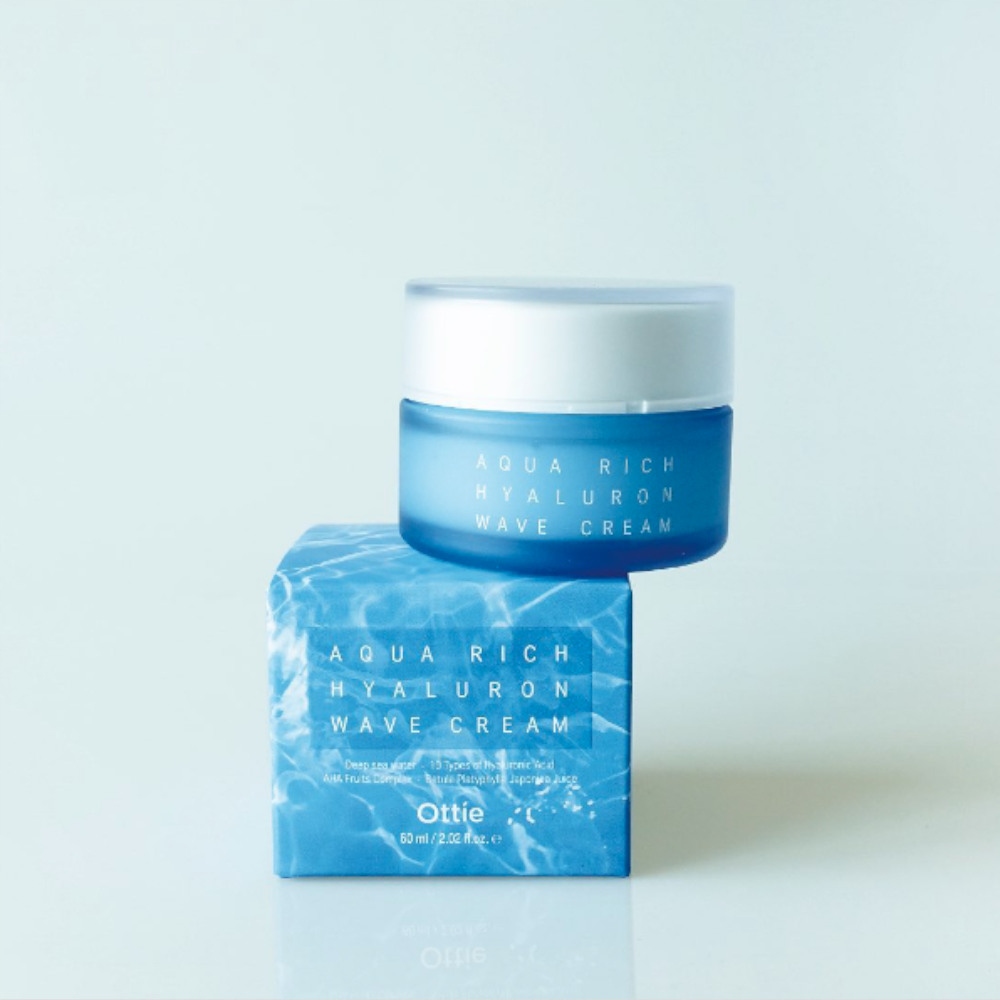 OTTIE Aqua Rich – Intensywnie nawilżający krem do twarzy 60ml