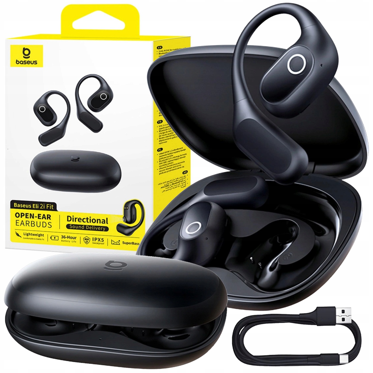 Słuchawki bezprzewodowe zauszne sportowe Eli 2i Fit OWS – Twoje idealne towarzystwo w ruchu