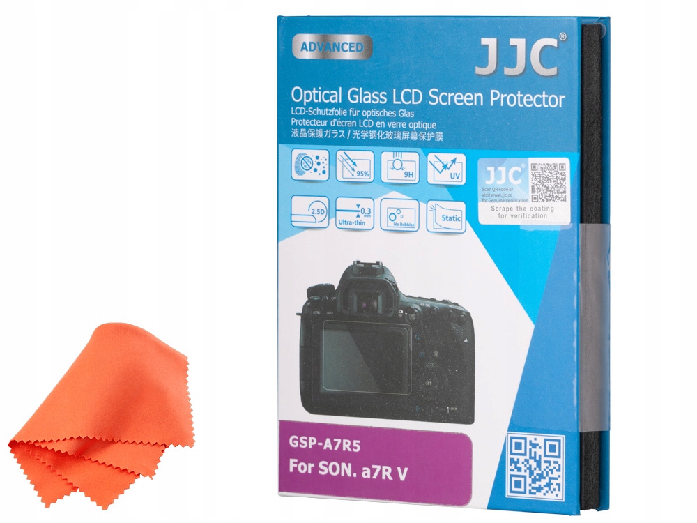 Osłona LCD JJC GSP-A7R5 szkło – Doskonała ochrona dla Twojego aparatu