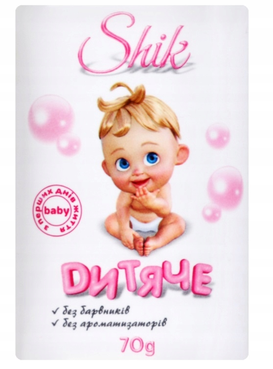 Shik Mydło dla dzieci 0+ 70 g – Delikatna pielęgnacja dla najmłodszych