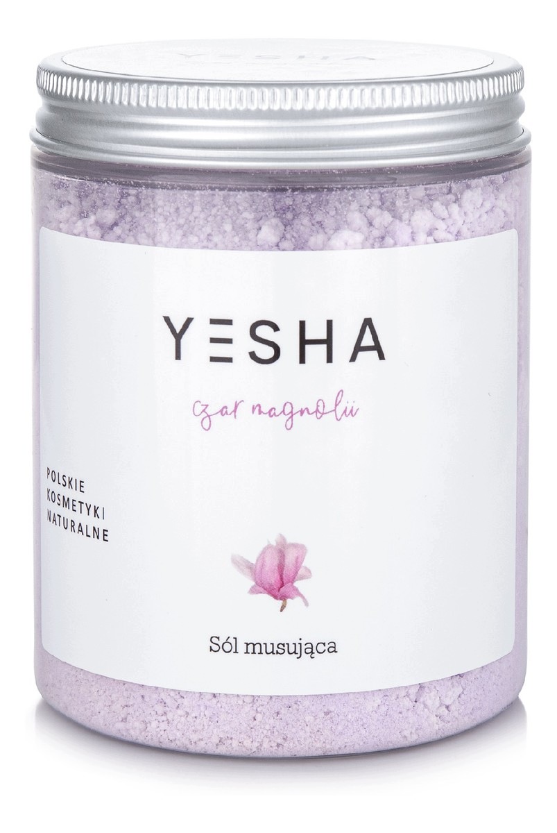 YESHA Sól musująca do kąpieli Czar Magnolii 240 g – Relaks w Twoim domu