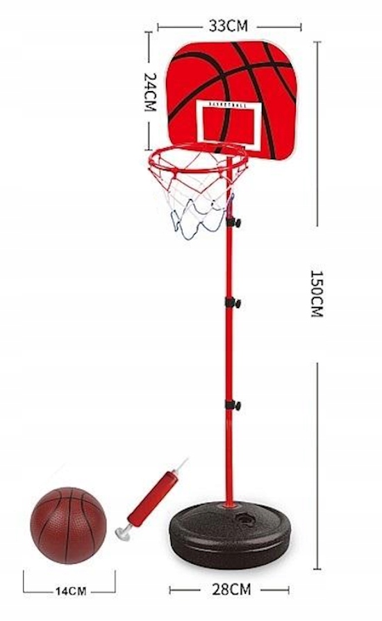 Regulowany stojak z tablicą