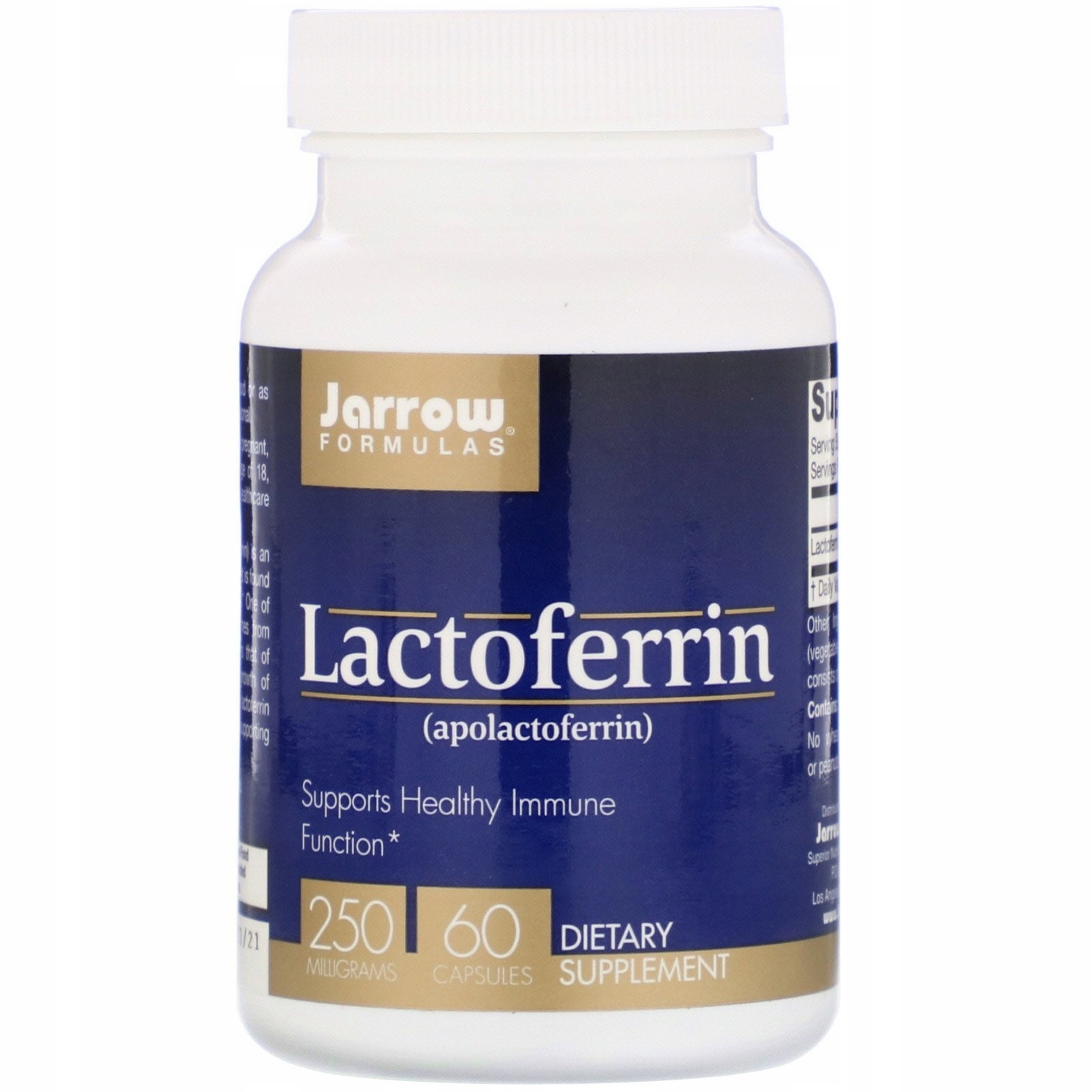 Laktoferyna 250 mg - Suplement diety dla zdrowia i urody