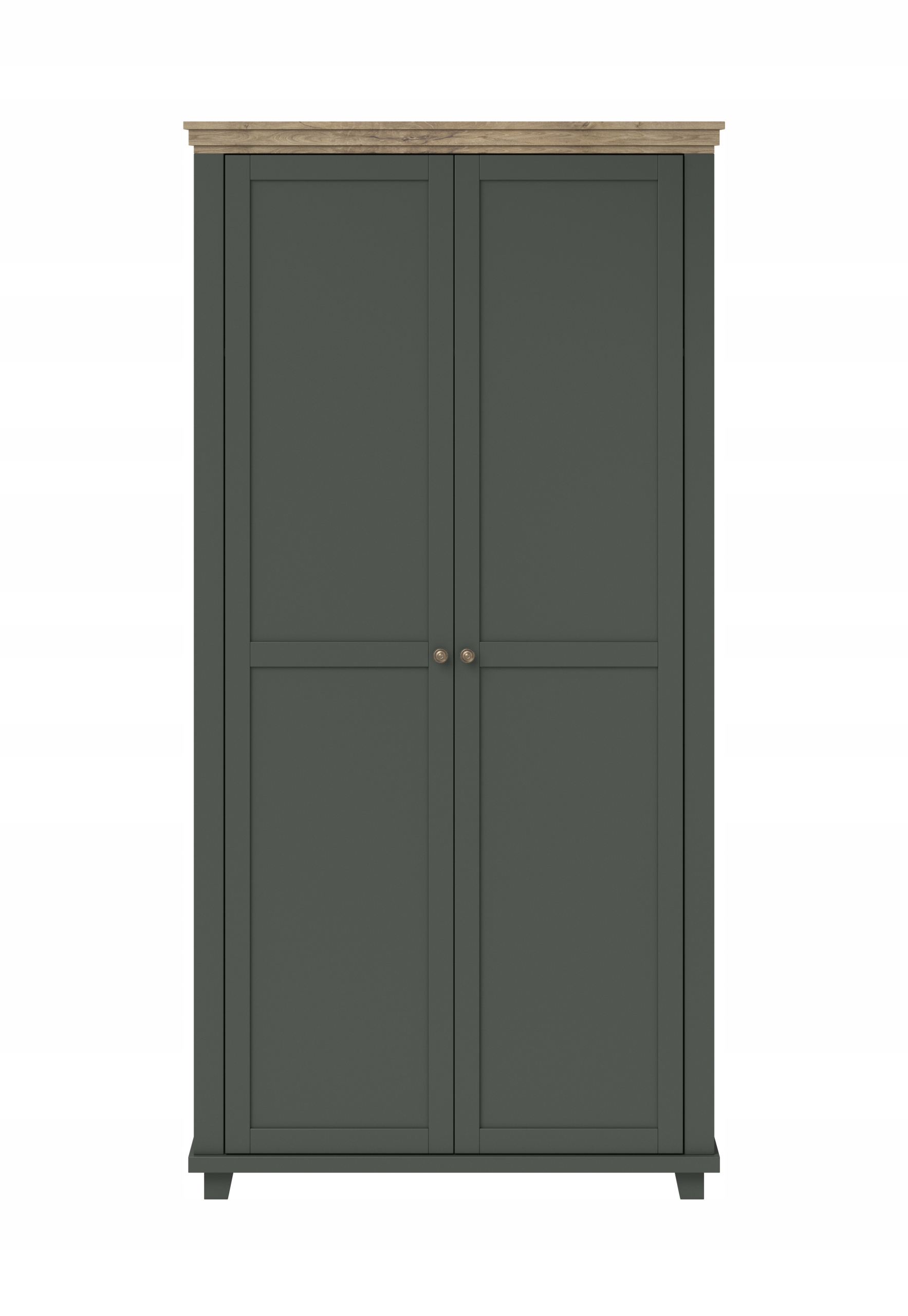 Wygodne przechowywanie dzięki drążkowi na wieszaki i półkom