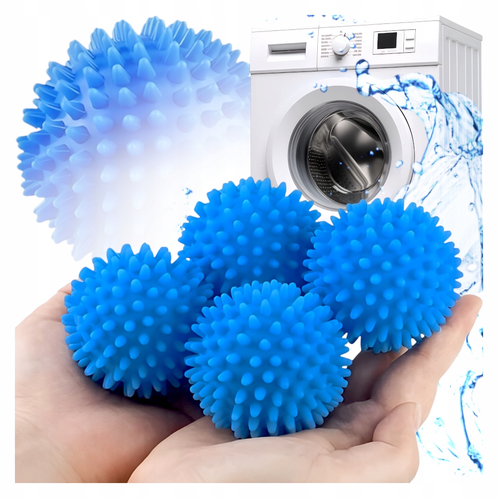 4x MAGICZNE KULKI DO PRANIA ANTYKŁACZKI KANZA – Innowacyjne rozwiązanie do prania