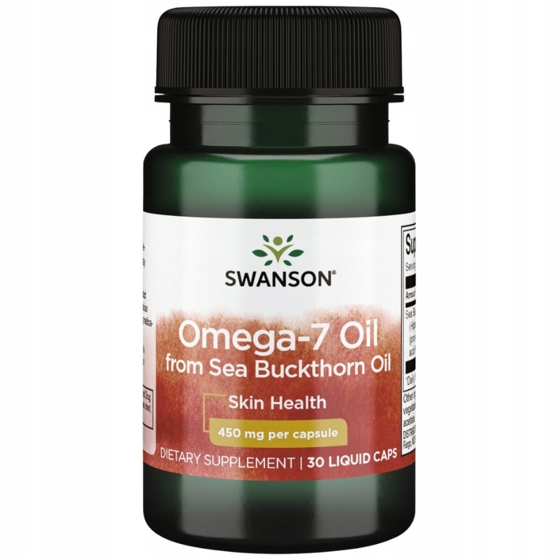 SWANSON Omega-7 Oil z Oleju z Rokitnika – wsparcie dla zdrowia