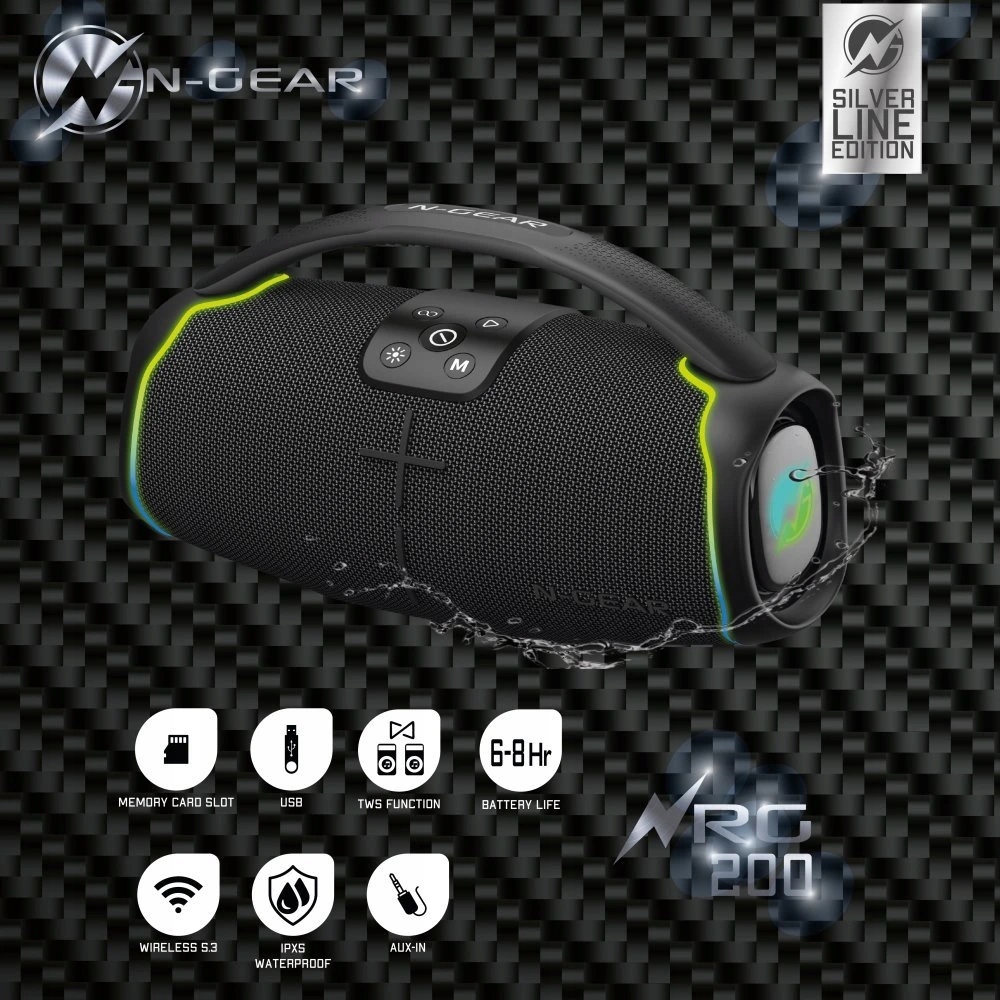 Moc wyjściowa 50 W – Potężny dźwięk w kompaktowej formie