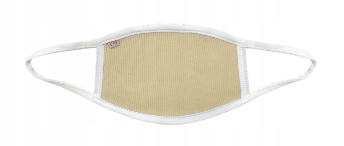 Maska antysmogowa Naroo NA MASK FU+ beige – Ochrona przed zanieczyszczeniami