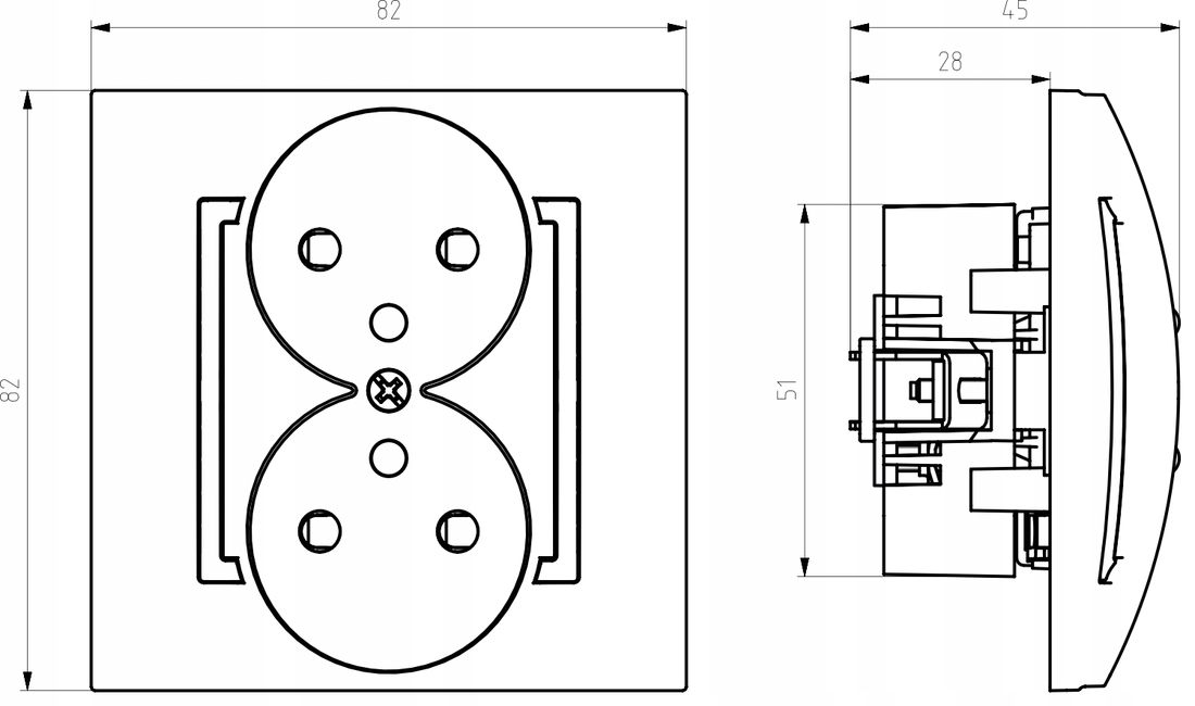 Montaż podtynkowy – łatwość instalacji
