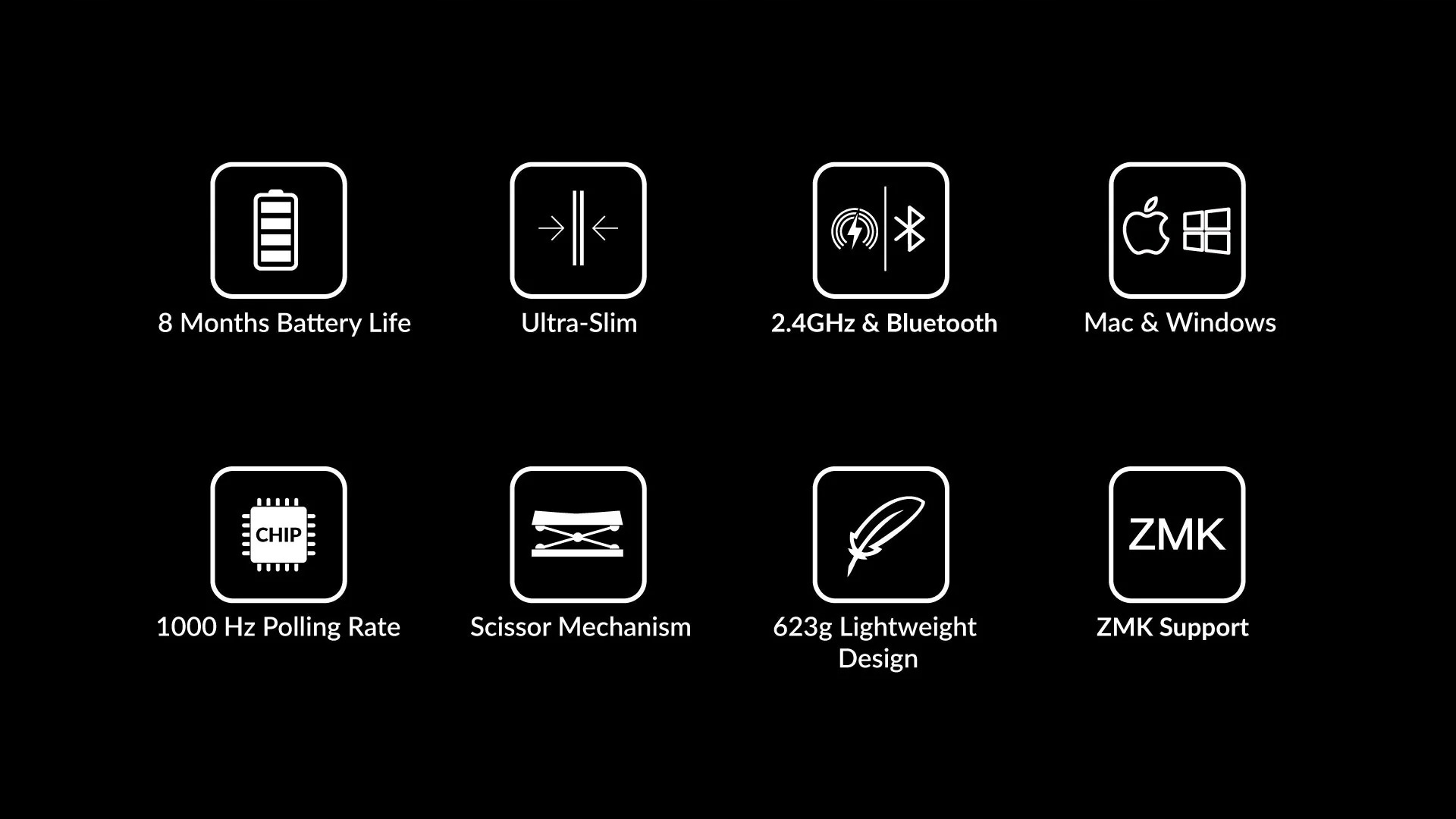 Bezprzewodowe połączenie Bluetooth i 2.4 GHz