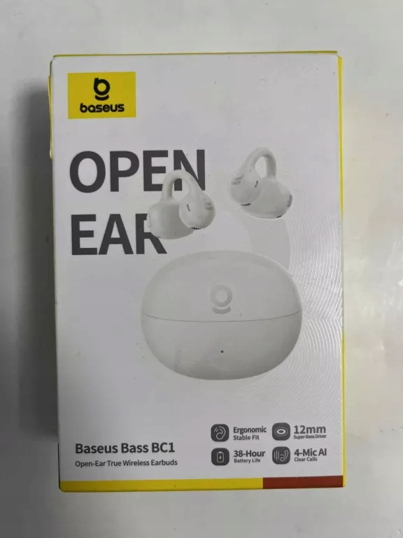 Baseus Bass BC1 Open-Ear TWS Clip-on Type Stellar – Nowoczesne słuchawki bezprzewodowe