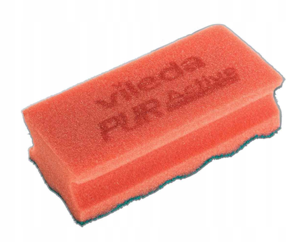 Vileda Professional Gąbka Zmywak Pur Active - Czerwony – Efektywne czyszczenie w Twojej kuchni