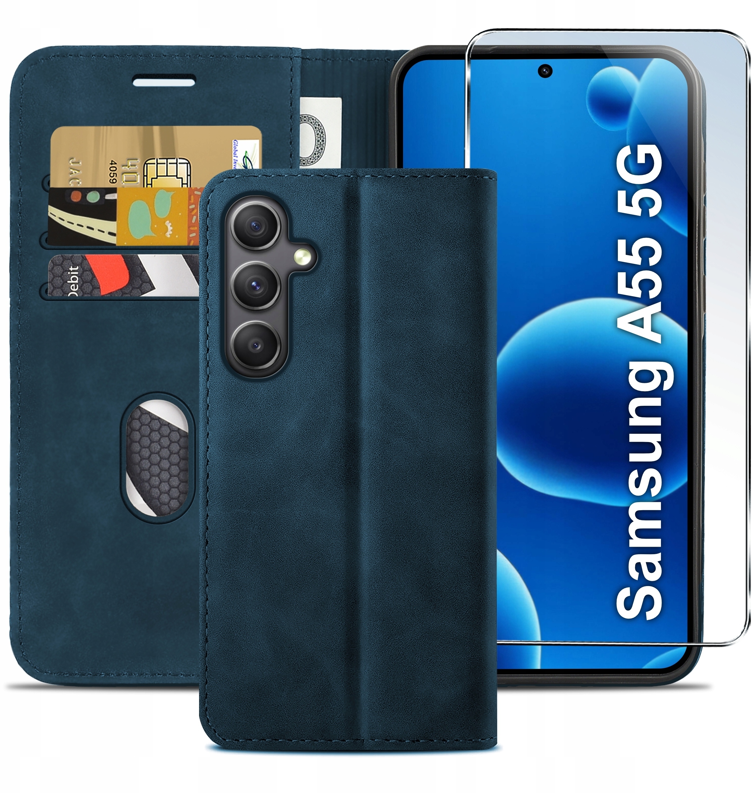Z Klapką Do Samsung A55 5G – Elegancka Ochrona Twojego Smartfona