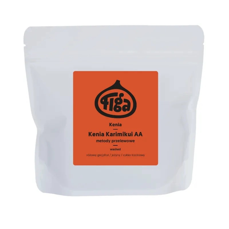 Figa Kenia Karimikui AA 250g – Wyjątkowa kawa ziarnista z Kenii