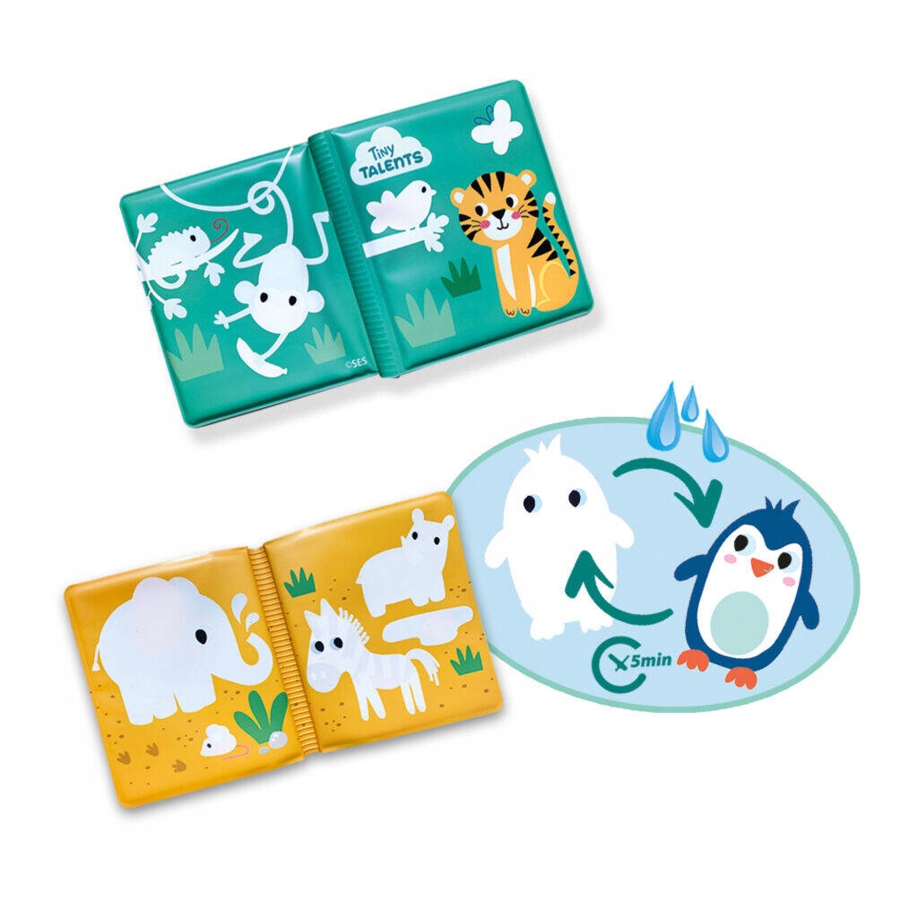 Odkrywanie zwierząt w wodnej książeczce