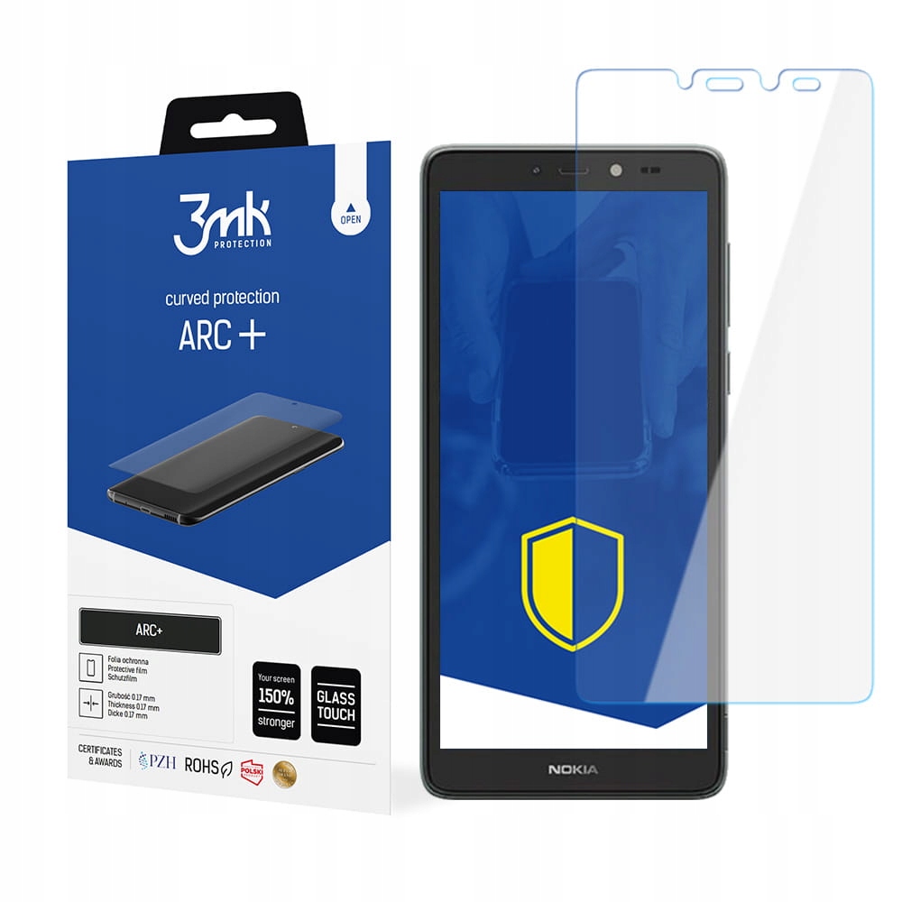 Ekran mocniejszy o 150% - niezawodna ochrona