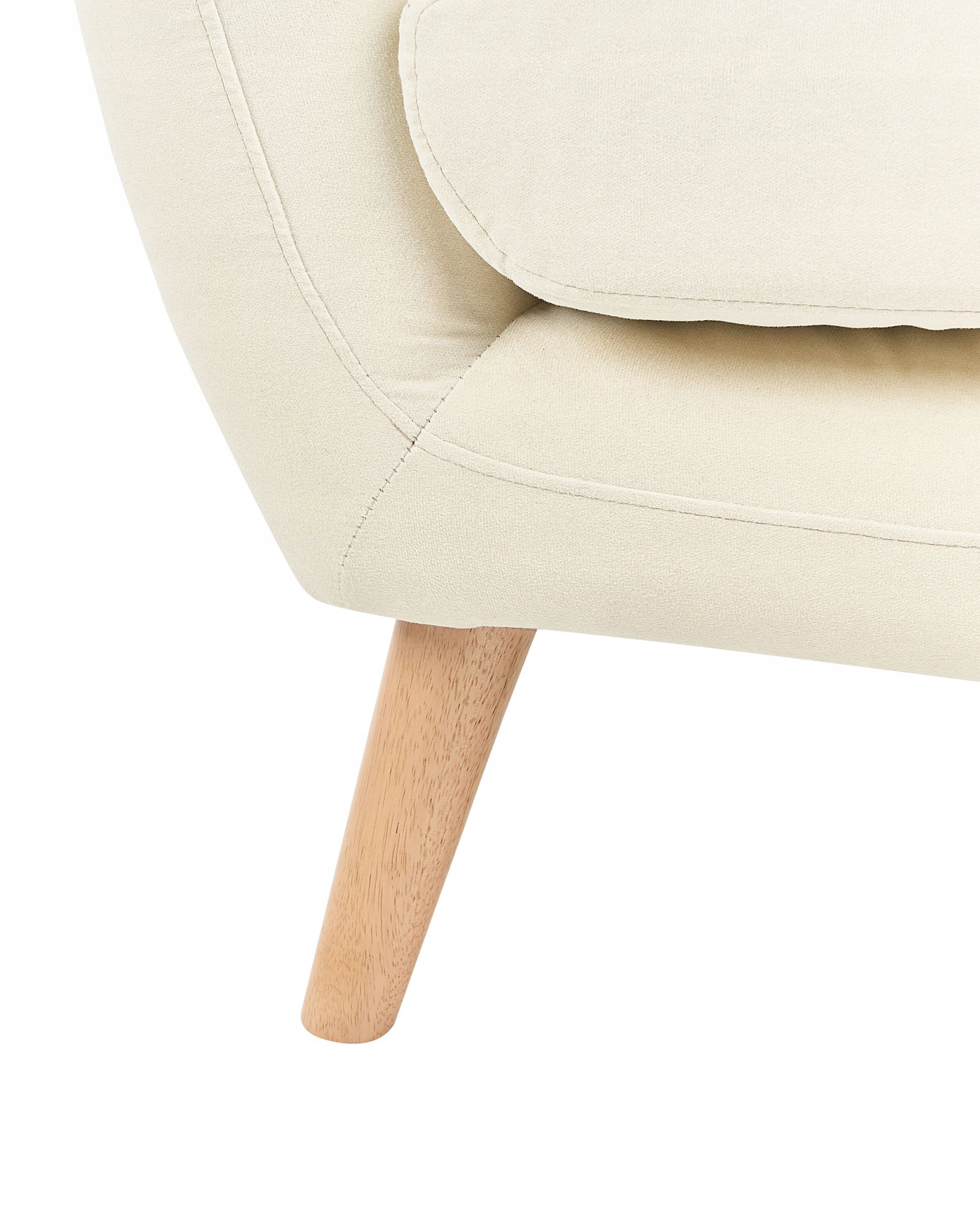 Elegancki design z lnianym obiciem