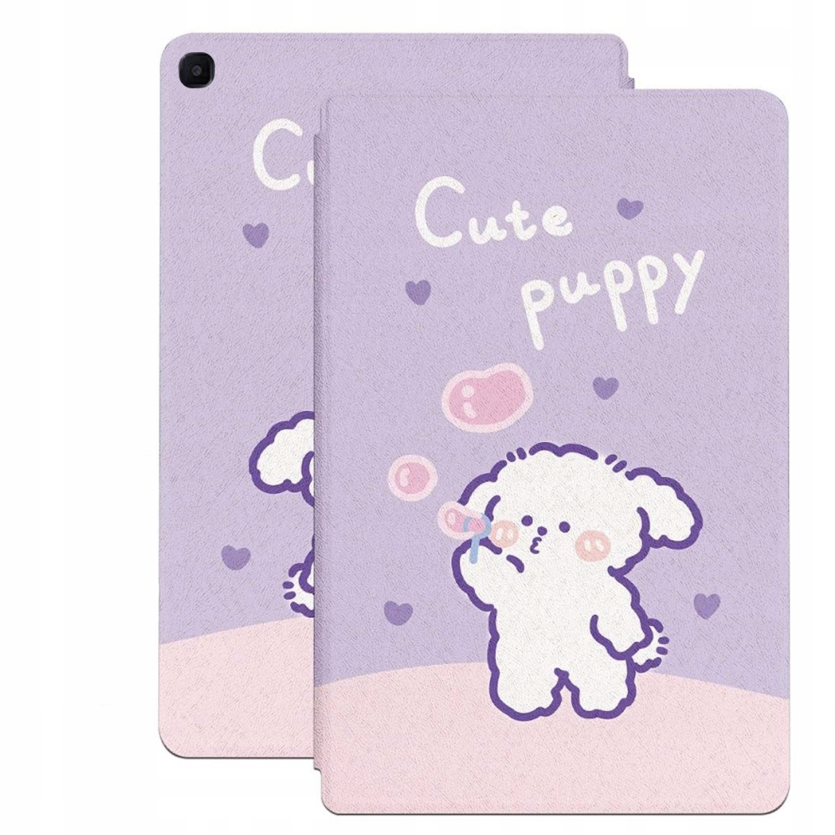 Fioletowy kolor z motywem psa – Wyjątkowy design