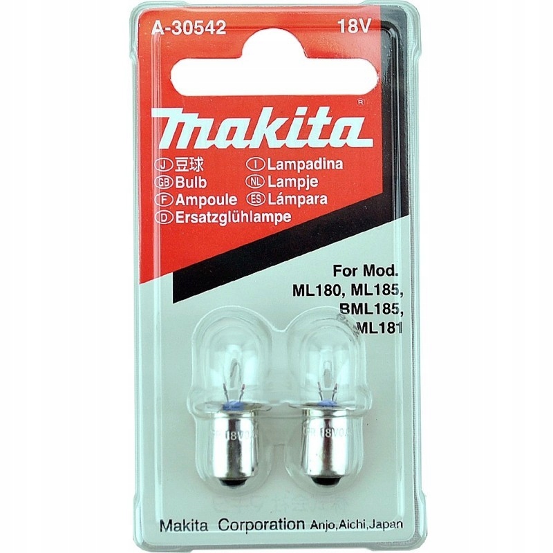 Makita A-30542 Żarówka 18V – Niezawodne źródło światła