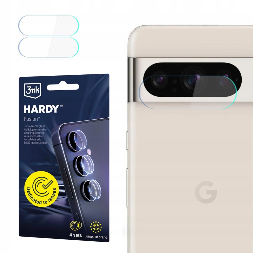 3mk HARDY® Fusion Lens Protection™ dla Google Pixel 8 Pro – Niewidzialna ochrona, widoczna jakość