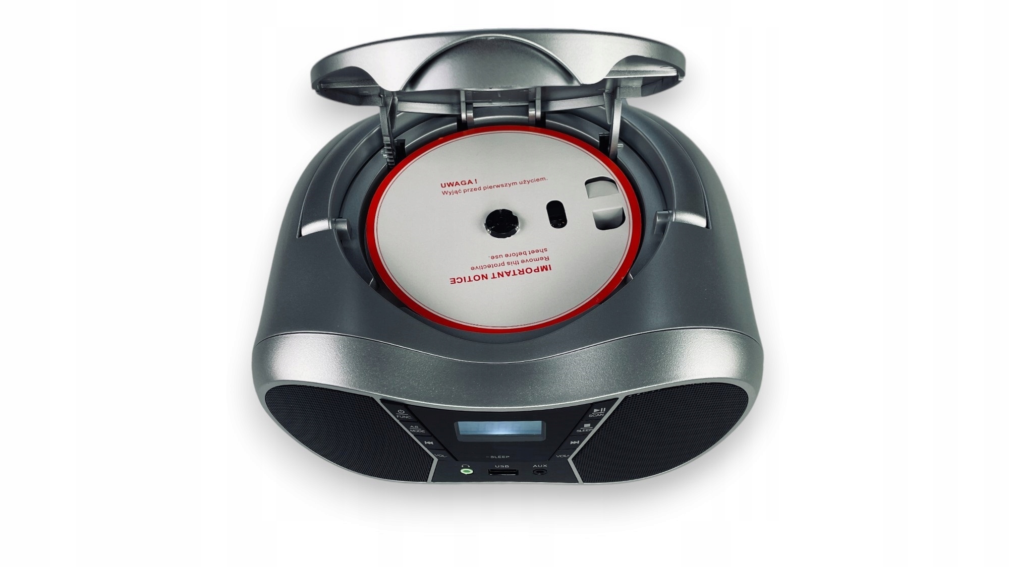 Odtwarzacz płyt CD z funkcjami programowania