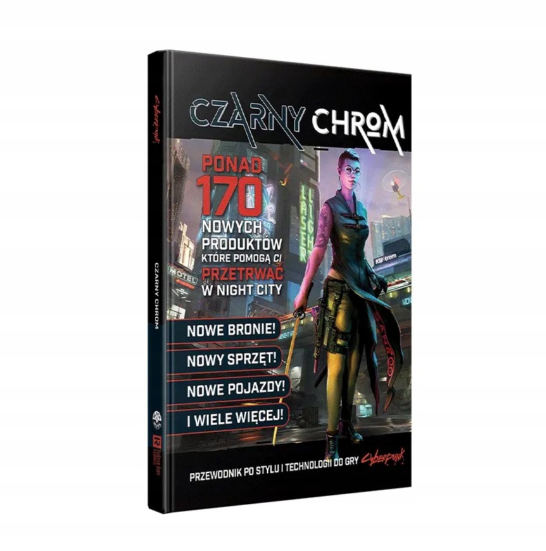 Cyberpunk RED: Czarny Chrom – Twoja droga do cyberpunkowego stylu